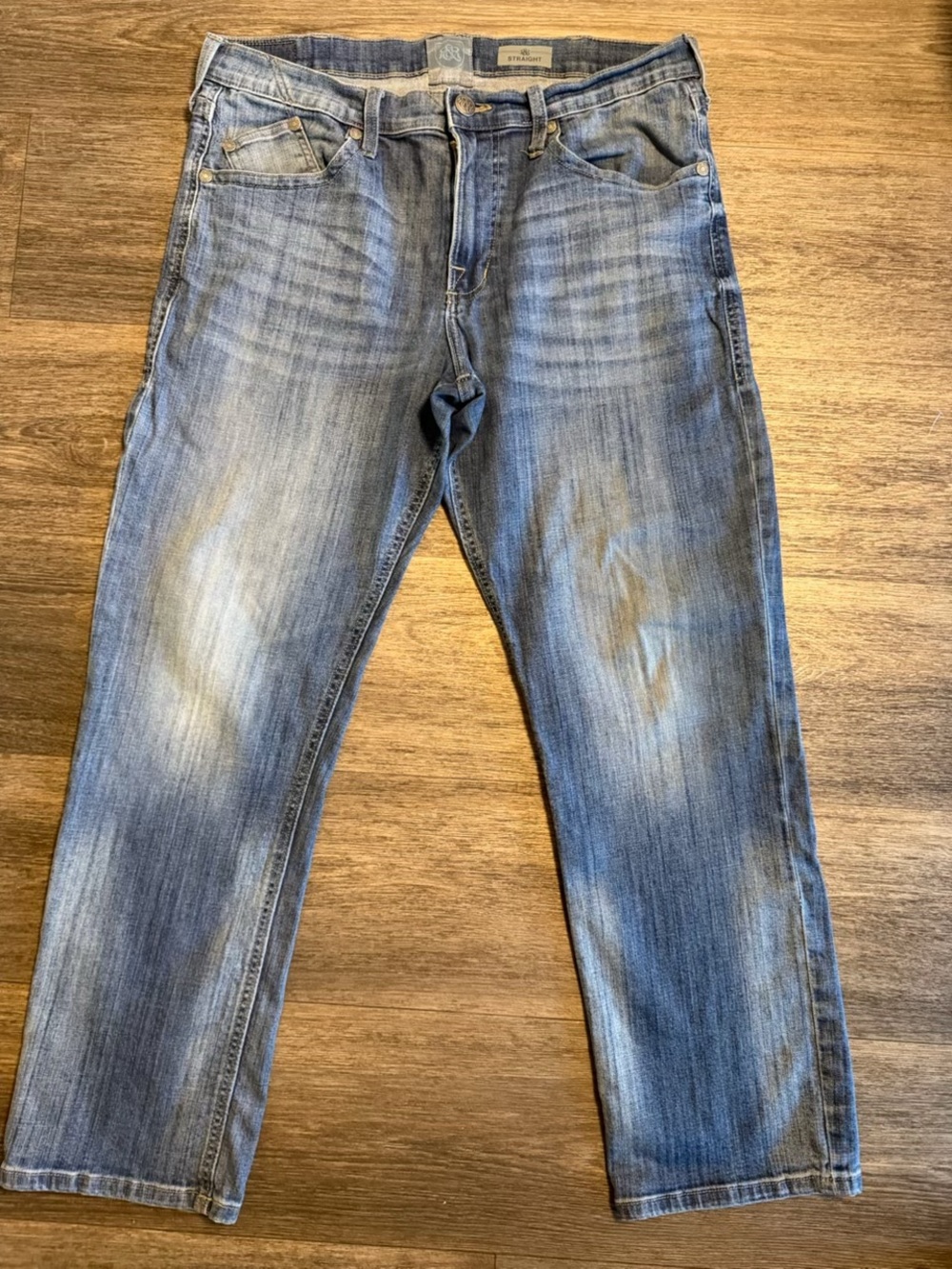 rag & bone Light Blue Straight Jeans